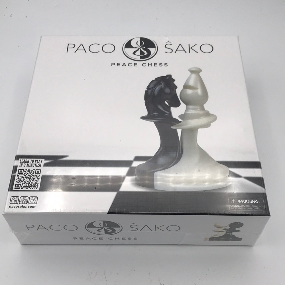 New in Sealed Box PACO SAKO Peace Chess Board Game 2‎ Players Ages 6+